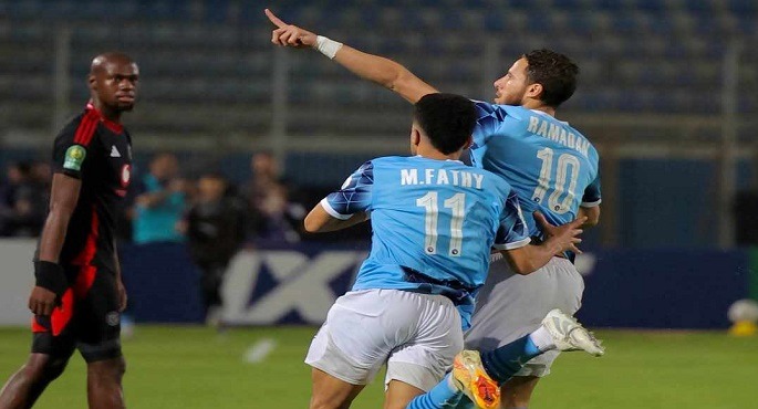 بيراميدز يتأهل لنهائى أفريقيا بعد الفوز على أورلاندو 3-2