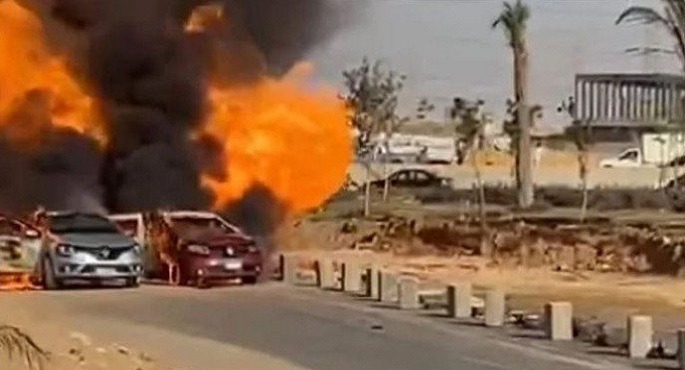 الصحة: الاستجابة الفورية لحادث حريق خط غاز بمدينة 6 أكتوبر ونتابع حالة المصابين