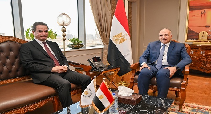وزير الرى يبحث مع رئيس “الوطنية للإعلام” زيادة الوعى المجتمعى بقضايا المياه