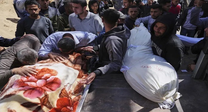 استشهاد 5 فلسطينيين فى قصف للاحتلال الإسرائيلى على “جباليا” شمال غزة