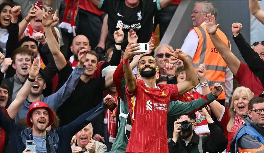 الملك المصري يواصل التوهج .. صلاح يصل إلى لقبه التاسع مع ليفربول