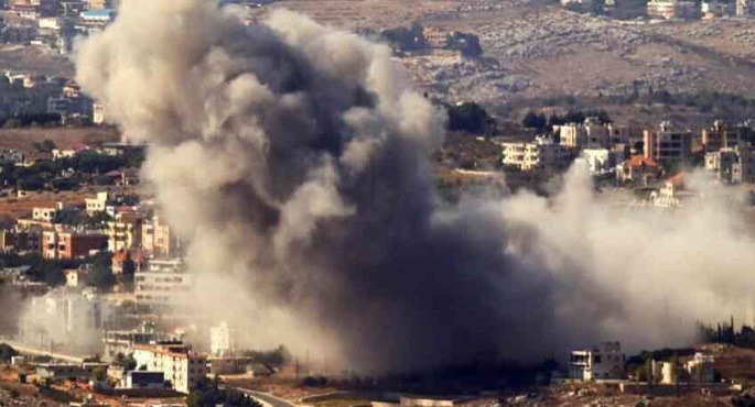 سقوط شهيد وإصابة شخص فى غارة ببلدة كوثرية السياد بلبنان