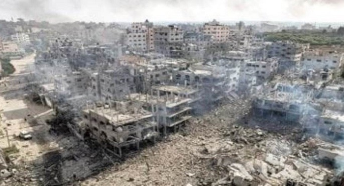 استشهاد 3 فلسطينيين إثر قصف للاحتلال الإسرائيلى استهدف شمال مدينة غزة