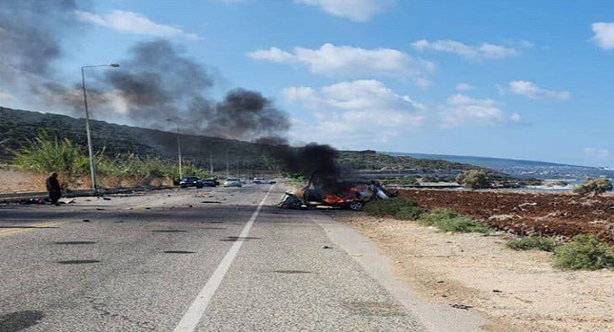 الصحة اللبنانية: شهيد جراء غارة إسرائيلية بمسيرة تستهدف جرافة جنوبى البلاد