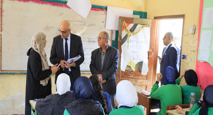 جولة مفاجئة لوزير التربية والتعليم بمدارس محافظات كفر الشيخ والدقهلية والقليوبية