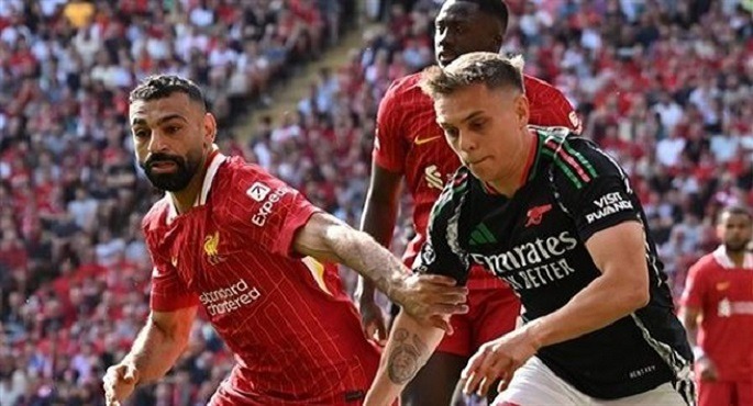 التعادل يحسم نتيجة مباراة ليفربول ضد آرسنال فى الدورى الإنجليزى الممتاز
