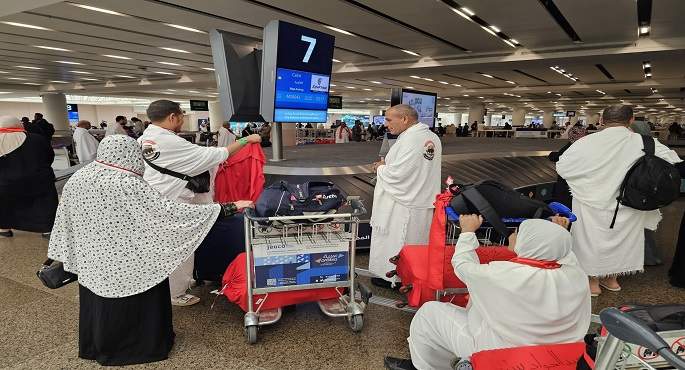 التضامن الاجتماعى تواصل تفويج حجاج الجمعيات الأهلية إلى الأراضى المقدسة