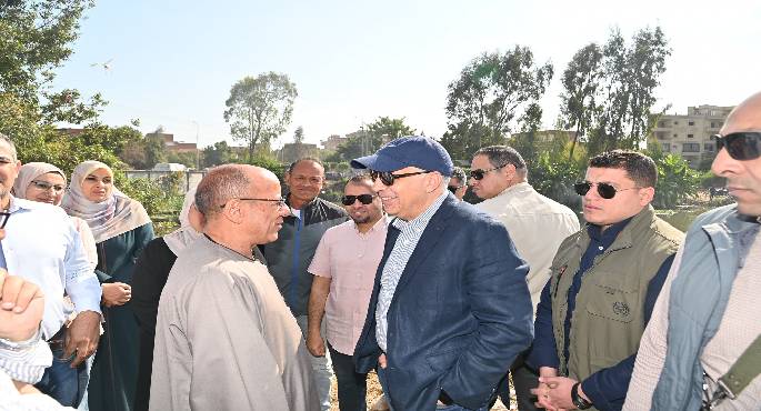 وزير الرى ومحافظ الغربية يتفقدان حالة الرى وأعمال تطهيرات الترع