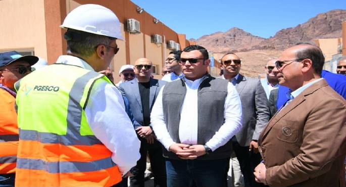 وزير الإسكان يتفقد مشروع تطوير موقع “التجلى الأعظم” بمدينة سانت كاترين بسيناء