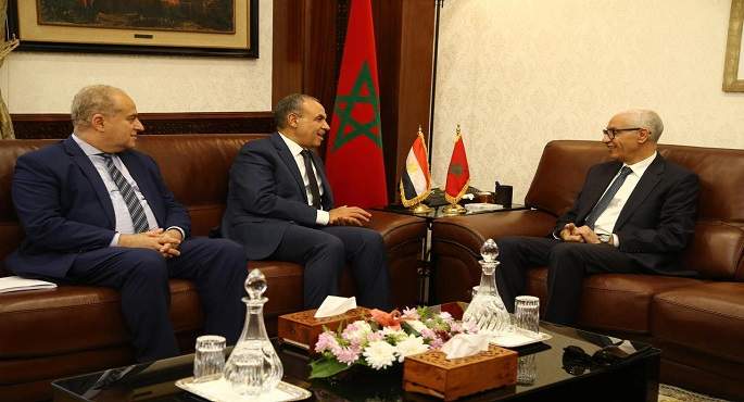 خلال لقائه رئيس مجلس النواب المغرب.. وزير الخارجية يؤكد اعتزاز مصر بالعلاقات بين البلدين