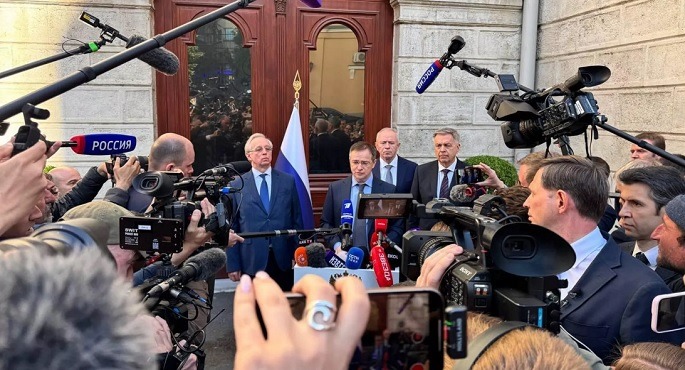 رئيس الوفد الروسى للمفاوضات مع أوكرانيا: مهمتنا فى إسطنبول إرساء السلام والقضاء على أسباب الصراع
