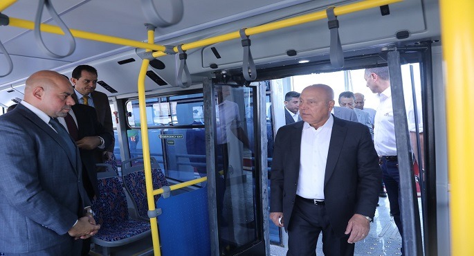 بالصور.. وزير النقل يتفقد المرحلة الأولى لمشروع الأتوبيس الترددى BRT ويطمئن على جاهزية التشغيل