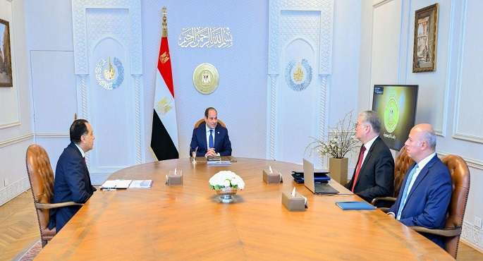 الرئيس السيسى يؤكد ضرورة استمرار جهود الدولة فى تعزيز الإنتاج المحلى من البترول والغاز