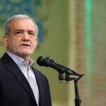 الرئيس الإيرانى مسعود بزشكيان