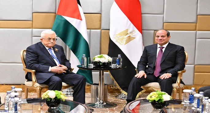 بالصور.. الرئيس السيسى يلتقى عباس بموسكو ويؤكد دعم مصر الكامل للقضية الفلسطينية ووقف إطلاق النار بغزة