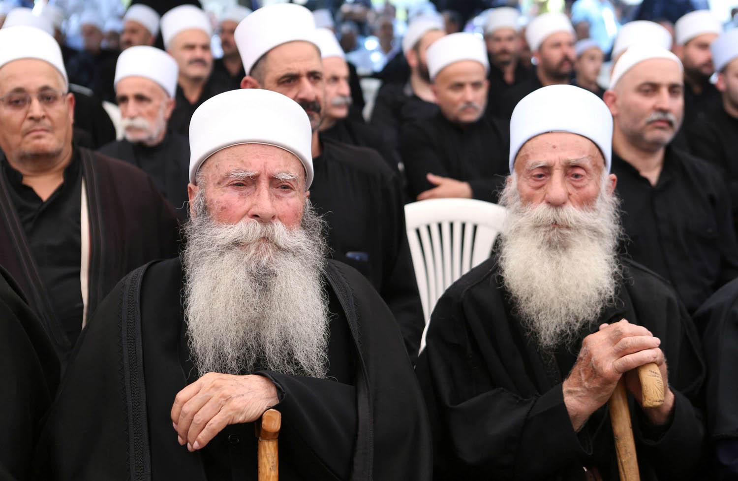 زعماء الطائفة الدرزية فى سوريا: نرفض التقسيم أو الانفصال