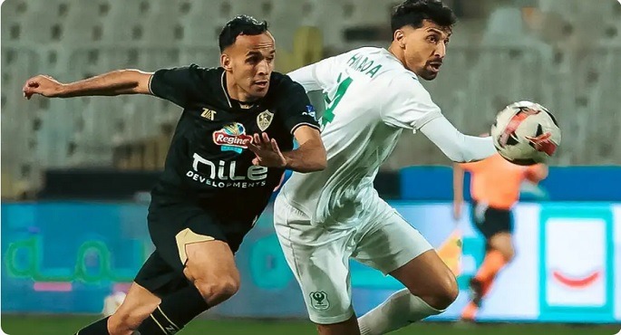 الزمالك يتعادل مع المصرى بدون أهداف فى الدورى الممتاز