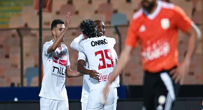 الزمالك يهزم فاركو 2-0 ويختتم الدورى فى المركز الثالث