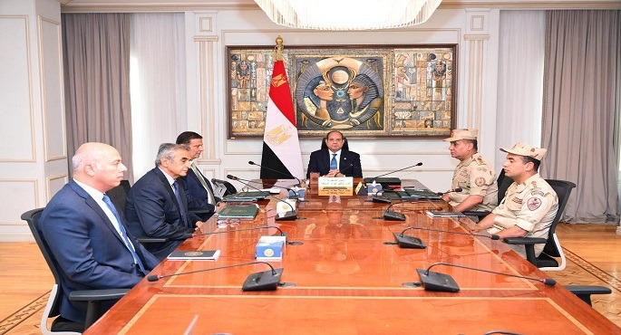 الرئيس السيسى يستعرض مستجدات المشروع القومى لتطوير محطة “الزهراء” للخيول العربية