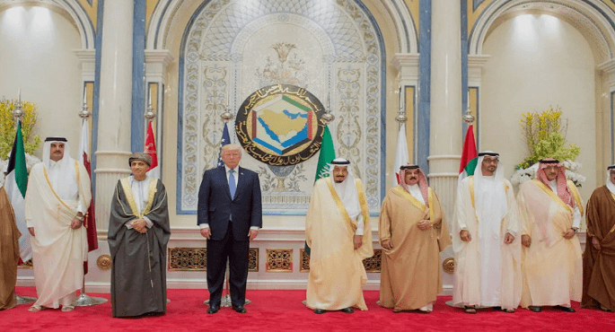 ترامب يلتقى اليوم قادة دول مجلس التعاون الخليجى فى الرياض فى ثانى أيام زيارته للمنطقة