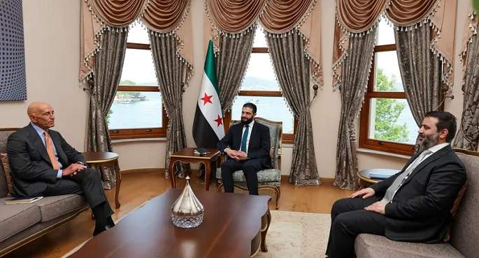 المبعوث الأمريكى إلى سوريا يلتقى أحمد الشرع فى تركيا