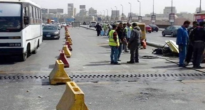 تحويلات مرورية لتنفيذ أعمال إنشائية خاصة بمشروع المونوريل بالجيزة