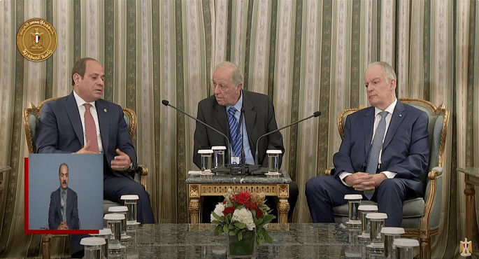السيسي لنظيره اليونانى : مصر عنصر استقرار بالمنطقة ونبذل جهودًا كبيرة لوقف إطلاق النار بغزة