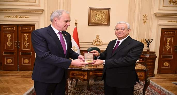 رئيس مجلس النواب يؤكد حرص مصر على تطوير علاقات الصداقة مع بيلاروسيا