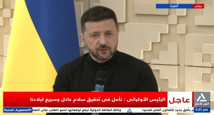 عقب لقائه إردوغان.. زيلينسكى: الروس ليسوا جادين بشأن محادثات السلام