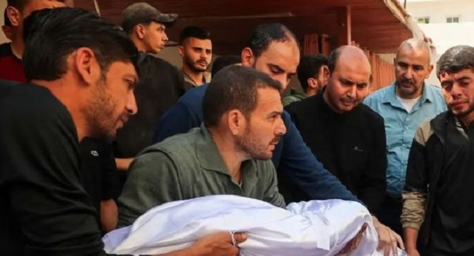 المنخفض الجوى يتسبب بوفاة رضيع فى غزة