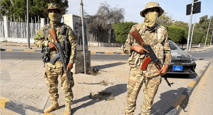 وزارة الدفاع الليبية تعلن بدء تنفيذ وقف النار فى طرابلس