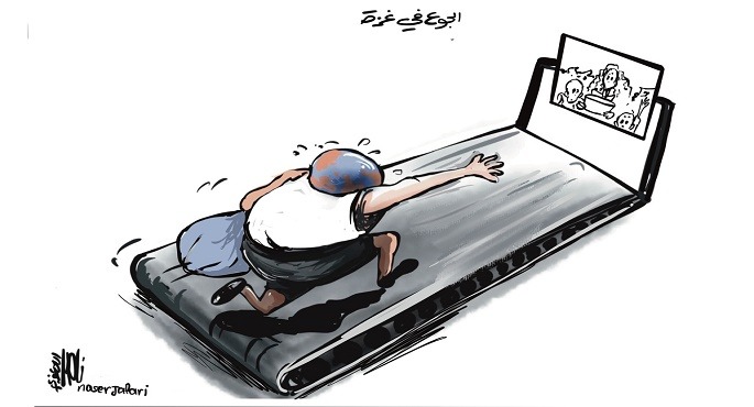 تفاقم مأساة الجوع فى غزة
