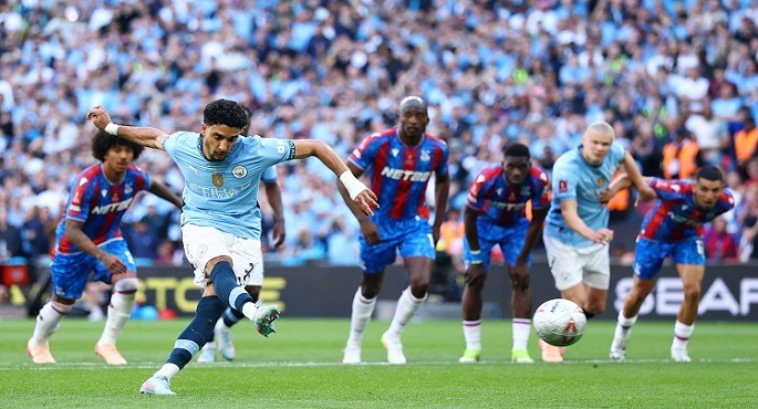 كريستال بالاس يتوج بلقب كأس الاتحاد الانجليزى على حساب السيتى