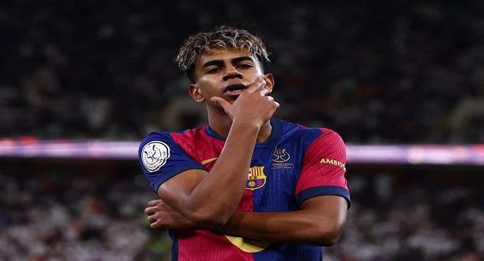 343 مليون يورو القيمة السوقية لنجم برشلونة لامين يامال