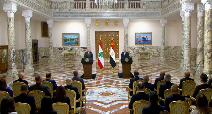 بالفيديو والصور.. السيسى: مصر تواصل مساعيها واتصالاتها الدولية لدفع إسرائيل نحو انسحاب فورى وغير مشروط من لبنان