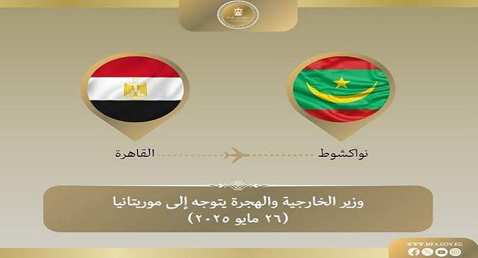 وزير الخارجية يتوجه إلى موريتانيا فى زيارة ثنائية