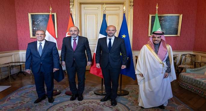 مصر والسعودية والأردن يصدرون بيانا مشتركا بشأن التطورات فى قطاع غزة