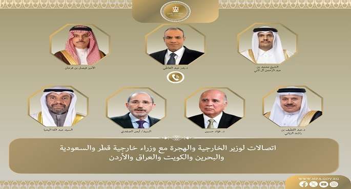 وزير الخارجية يتناول مع نظرائه فى دول الخليج التطورات المتسارعة بالمنطقة