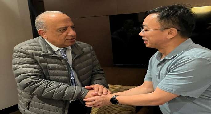 وزير الكهرباء يبحث مع شركة صينية إنشاء مصنع لبطاريات تخزين الطاقة والأنظمة الكهربائية