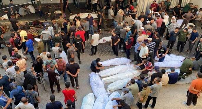 9شهداء فى قصف للاحتلال استهدف فلسطينيين ينتظرون المساعدات شمال غرب غزة