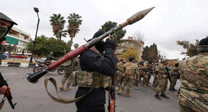 تشكيل وحدة فى الجيش السورى والتحاق 3500 مقاتل أجنبى فى صفوفها