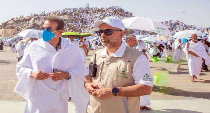 وزير الصحة يعقد اجتماعًا مع نظيره السعودى للاطمئنان على الحالة الصحية للحجاج المصريين