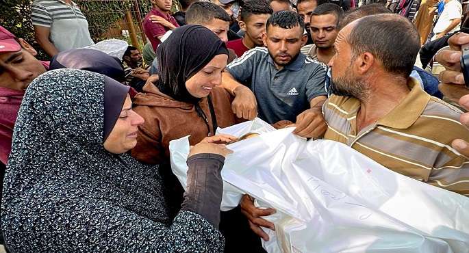 ارتفاع حصيلة الشهداء فى قطاع غزة إلى 55207 والإصابات إلى 127821 منذ بدء العدوان