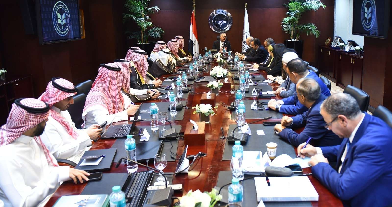 هيئة الاستثمار تستقبل وفدا حكوميا سعوديا لبحث فرص الشراكة فى قطاع التشييد والبناء