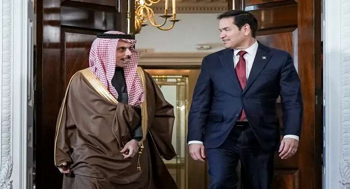 الخارجية الأمريكية: روبيو ونظيره السعودى بحثا ملفات أوكرانيا وسوريا وغزة