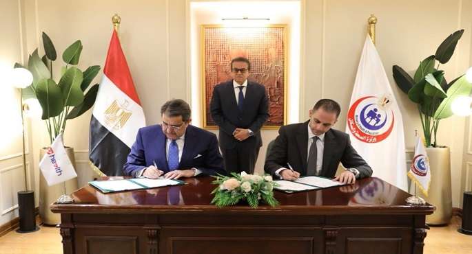 وزير الصحة يشهد توقيع اتفاقية تعاون بين الوزارة وشركة “إى هيلث” بشأن تشغيل وإدارة منظومة الصحة الرقمية