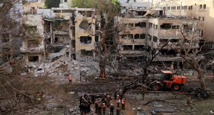 مقتل 11 شخصا فى الهجوم الصاروخى الإيرانى على بئر السبع
