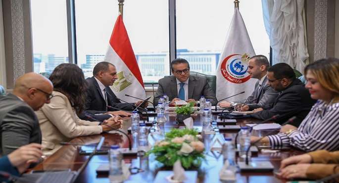 وزير الصحة يبحث مع شركة MSD تعزيز التعاون فى القطاع الصحى