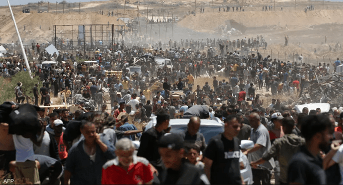 3 شهداء برصاص الجيش الإسرائيلى قرب مركز مساعدات غرب رفح