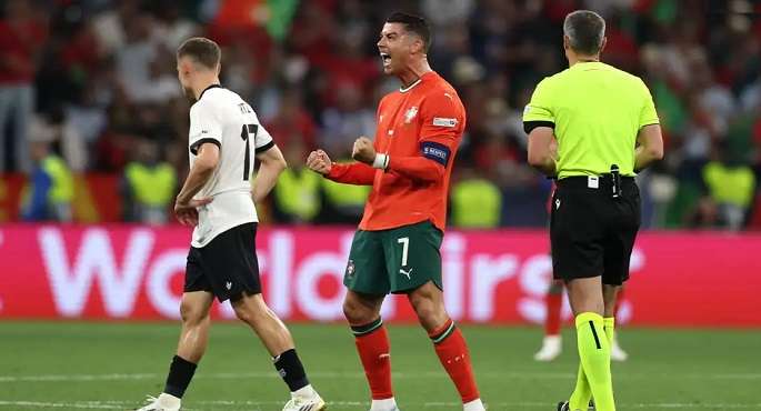 البرتغال تهزم ألمانيا 2-1 وتتأهل لنهائي دورى الأمم الأوروبية